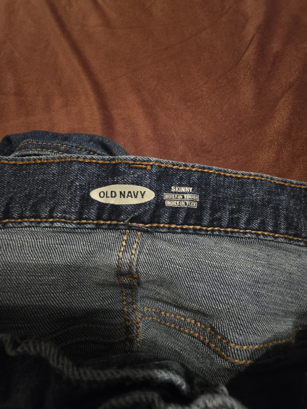 Old Navy Men's Skinny Jeans - Dark Blue Denim